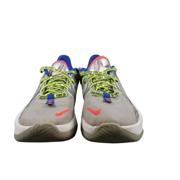 Nike Shoes Mens 11.5 Sneakers Athletic Trainer PG 5 Clippers Metallic Basketball - Picture 2 of 13